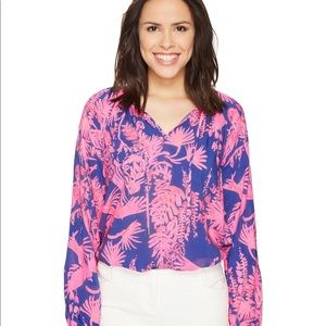 EUC Lilly Pulitzer Willa Top